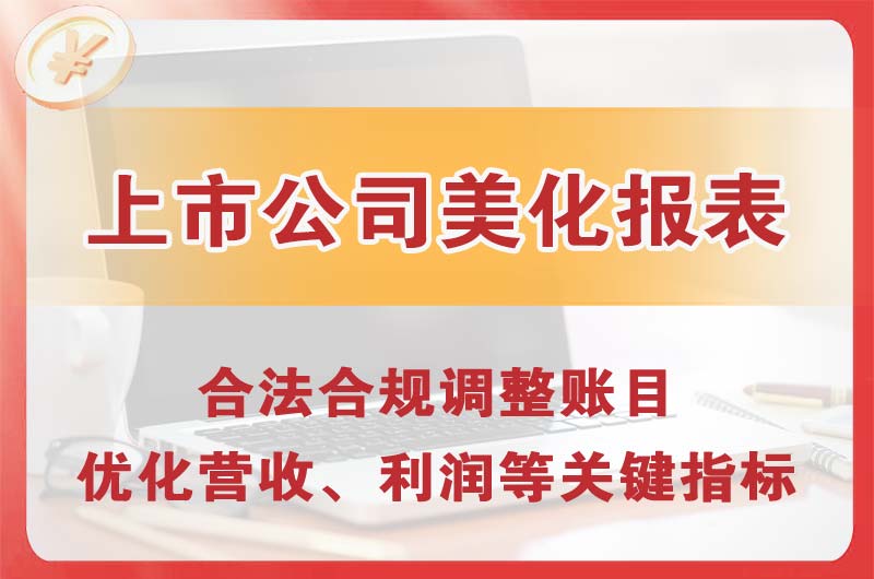 酉阳上市公司美化报表